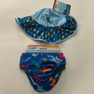 Swimways Swim Diaper & Hat 6 Months